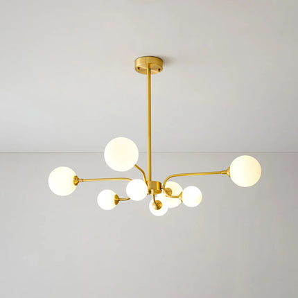 Chandelier BALU by Rodesigne — brass designer chandelier, custom lighting by RODESIGNE