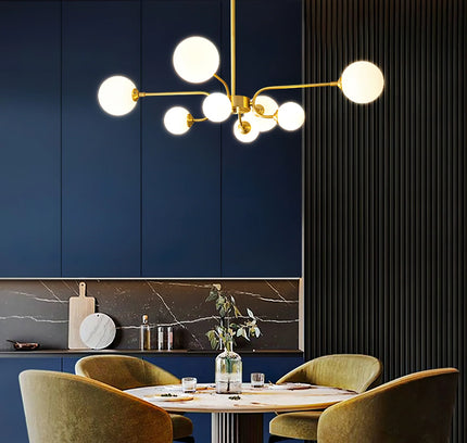 Chandelier BALU by Rodesigne — brass designer chandelier, custom lighting by RODESIGNE