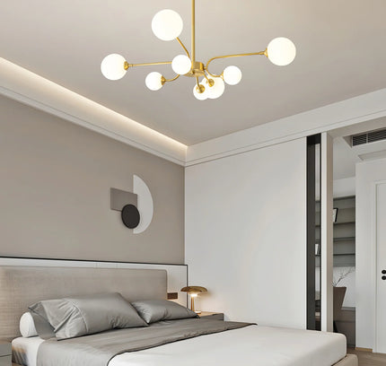 Chandelier BALU by Rodesigne — brass designer chandelier, custom lighting by RODESIGNE