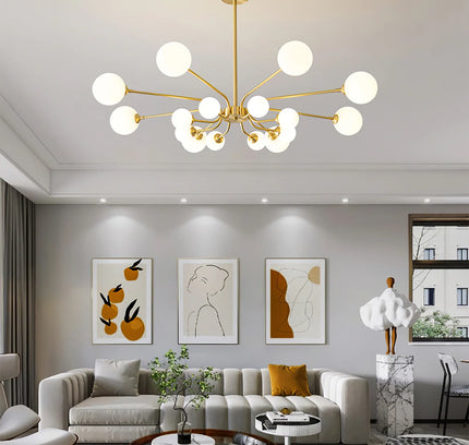 Chandelier BALU by Rodesigne — brass designer chandelier, custom lighting by RODESIGNE