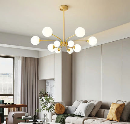 Chandelier BALU by Rodesigne — brass designer chandelier, custom lighting by RODESIGNE