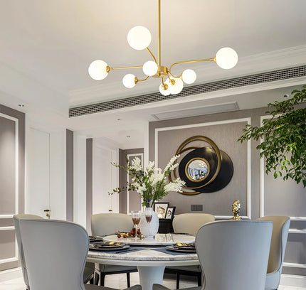 Chandelier BALU by Rodesigne — brass designer chandelier, custom lighting by RODESIGNE