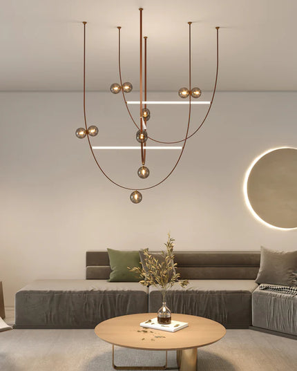 Chandelier BELT LEATHER by Rodesigne