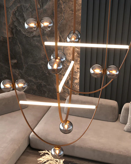 Chandelier BELT LEATHER by Rodesigne