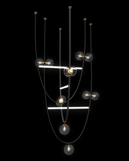 Chandelier BELT LEATHER by Rodesigne