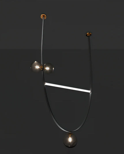 Chandelier BELT LEATHER by Rodesigne