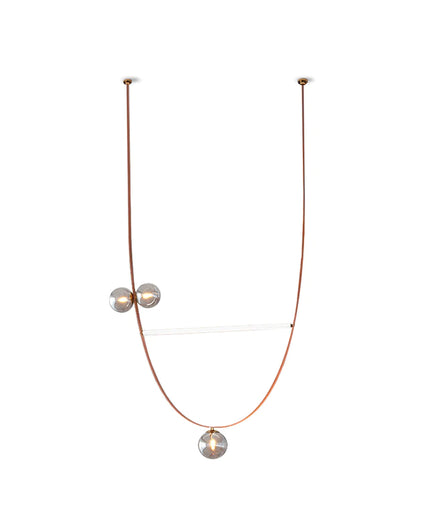 Chandelier BELT LEATHER by Rodesigne