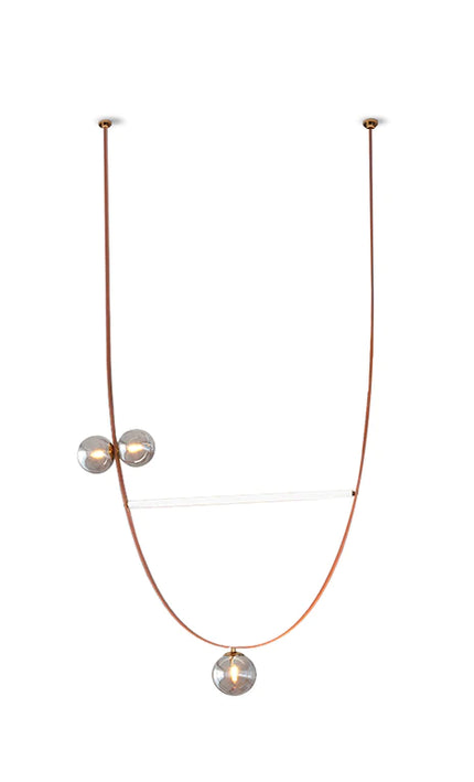 Chandelier BELT LEATHER by Rodesigne