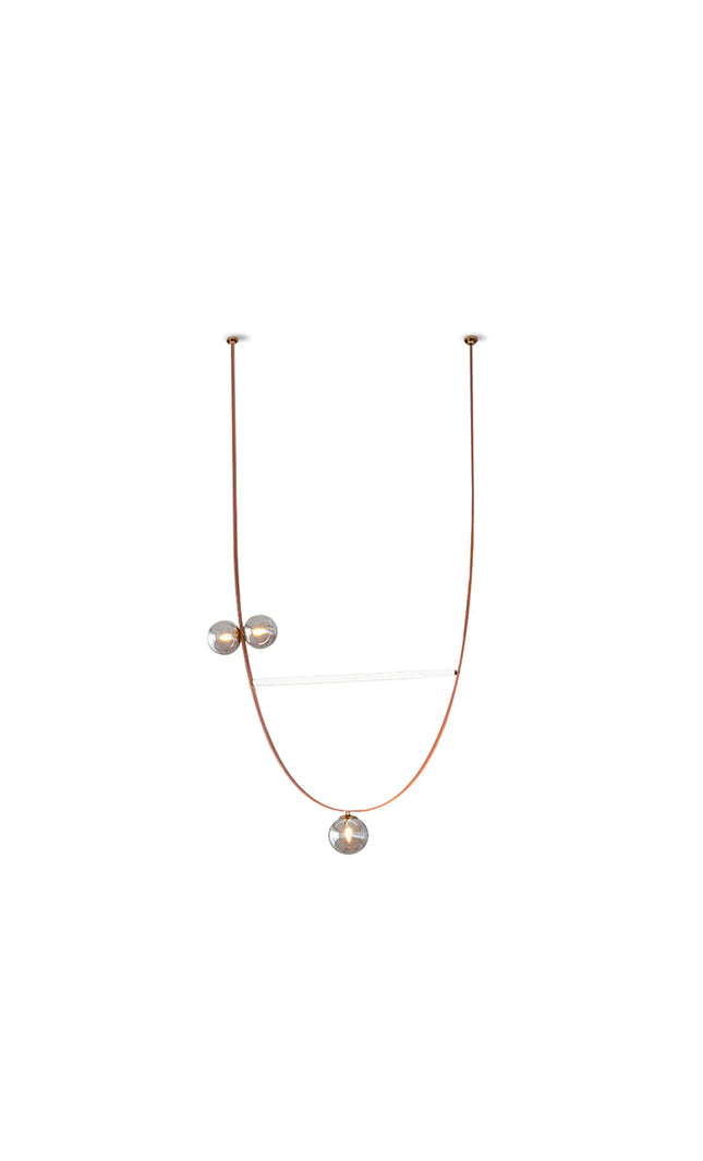 Chandelier BELT LEATHER by Rodesigne