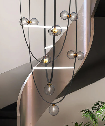 Chandelier BELT LEATHER by Rodesigne
