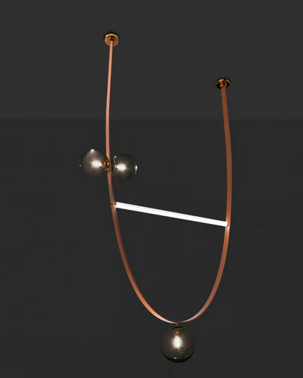 Chandelier BELT LEATHER by Rodesigne