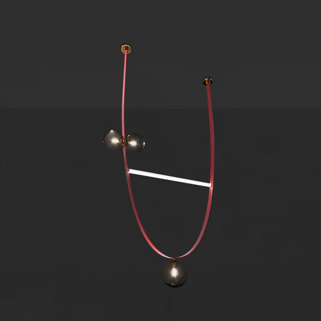 Chandelier BELT LEATHER by Rodesigne