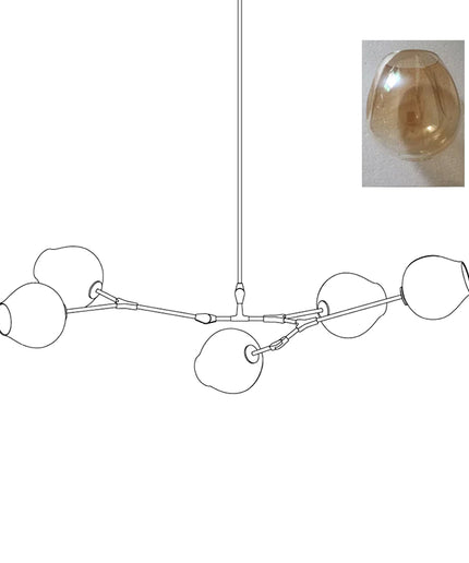 Chandelier BIFURCATION by Rodesigne