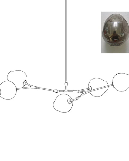 Chandelier BIFURCATION by Rodesigne