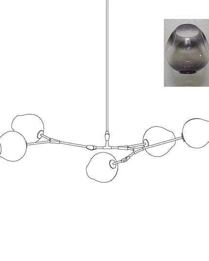 Chandelier BIFURCATION by Rodesigne