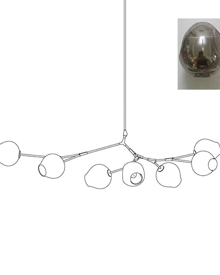 Chandelier BIFURCATION by Rodesigne