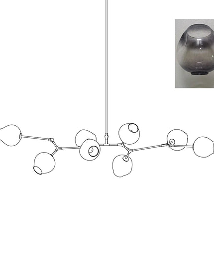 Chandelier BIFURCATION by Rodesigne