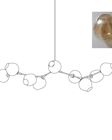 Chandelier BIFURCATION by Rodesigne