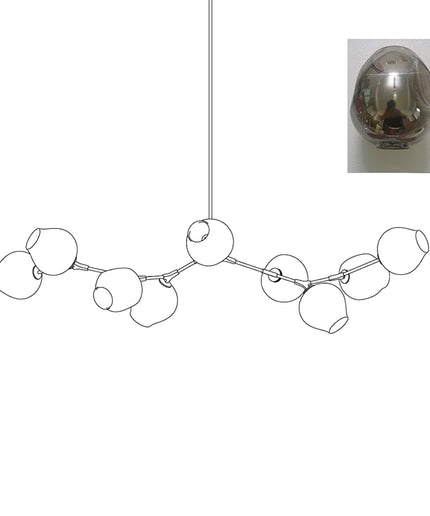 Chandelier BIFURCATION by Rodesigne