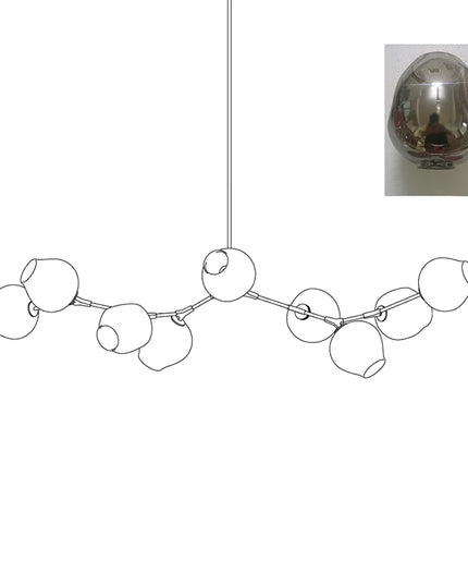 Chandelier BIFURCATION by Rodesigne