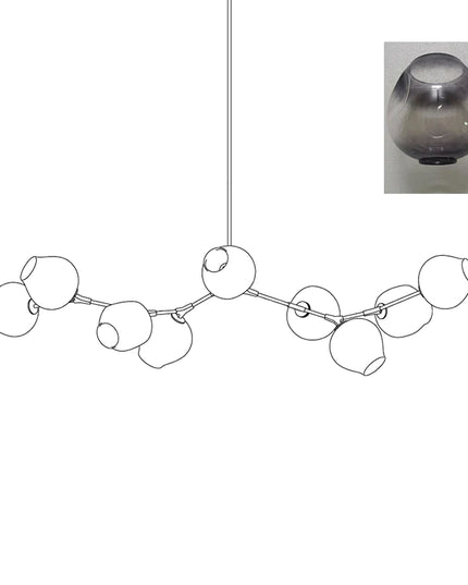 Chandelier BIFURCATION by Rodesigne