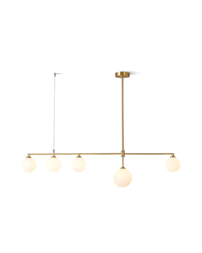 Chandelier GLOBAS by Rodesigne — brass designer chandelier, custom lighting by RODESIGNE