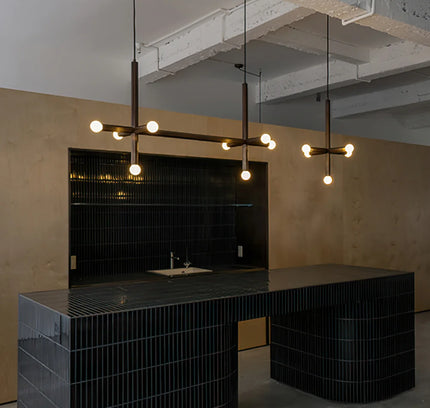 Chandelier UNES by Rodesigne — brass designer chandelier, custom lighting by RODESIGNE