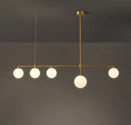 Chandelier GLOBAS by Rodesigne — brass designer chandelier, custom lighting by RODESIGNE