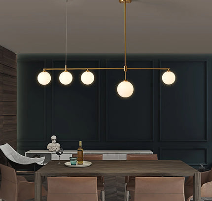 Chandelier GLOBAS by Rodesigne — brass designer chandelier, custom lighting by RODESIGNE