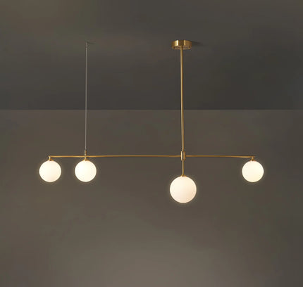 Chandelier GLOBAS by Rodesigne — brass designer chandelier, custom lighting by RODESIGNE