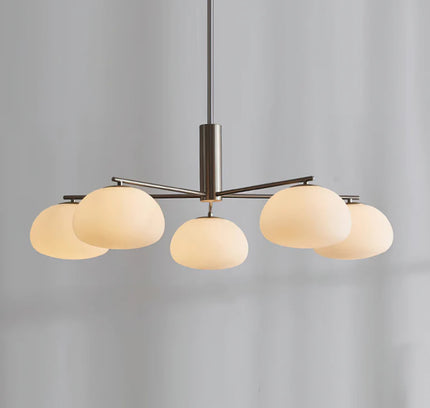Chandelier BRUTER by Rodesigne — glass designer chandelier, custom lighting by RODESIGNE