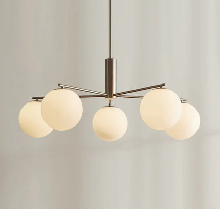 Chandelier BRUTER by Rodesigne — glass designer chandelier, custom lighting by RODESIGNE