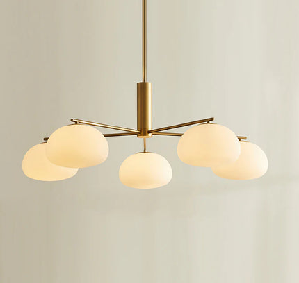 Chandelier BRUTER by Rodesigne — glass designer chandelier, custom lighting by RODESIGNE