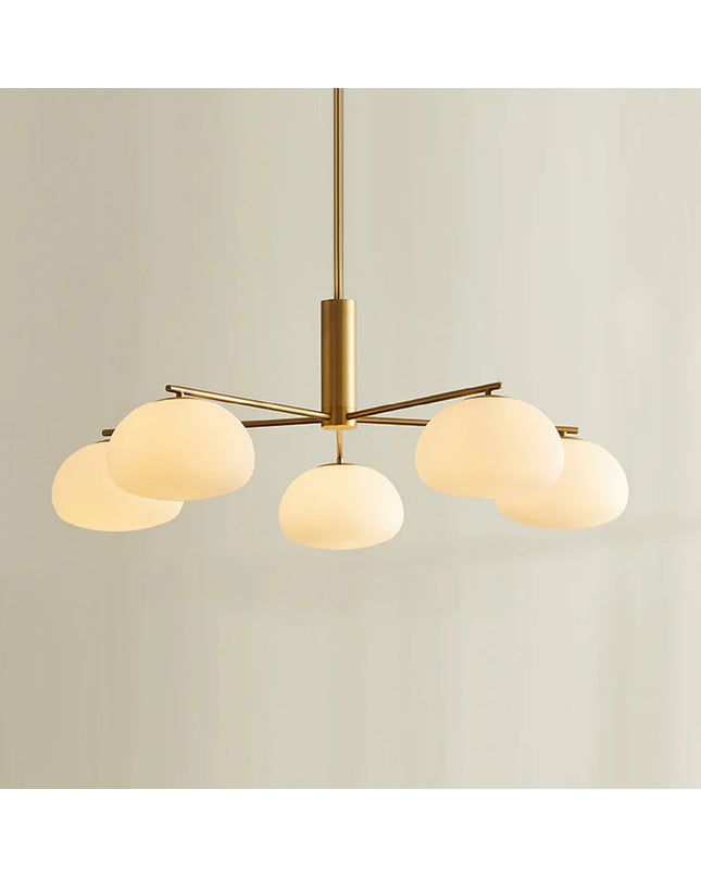 Chandelier BRUTER by Rodesigne — glass designer chandelier, custom lighting by RODESIGNE