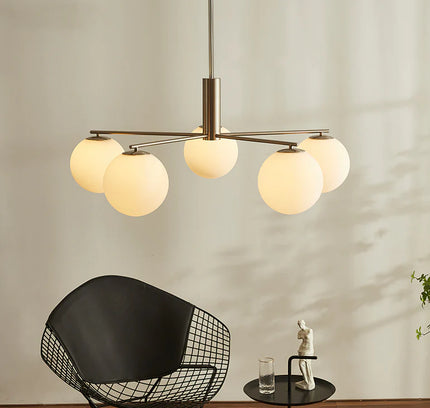 Chandelier BRUTER by Rodesigne — glass designer chandelier, custom lighting by RODESIGNE