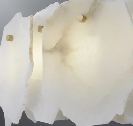 Chandelier BURTON by Rodesigne — marble designer chandelier, custom lighting by RODESIGNE
