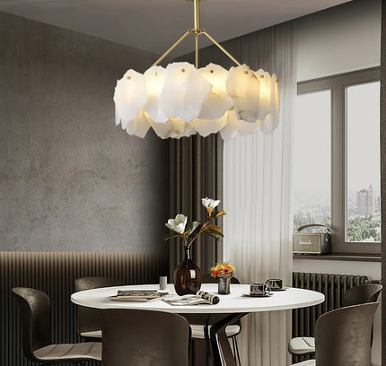 Chandelier BURTON by Rodesigne — marble designer chandelier, custom lighting by RODESIGNE