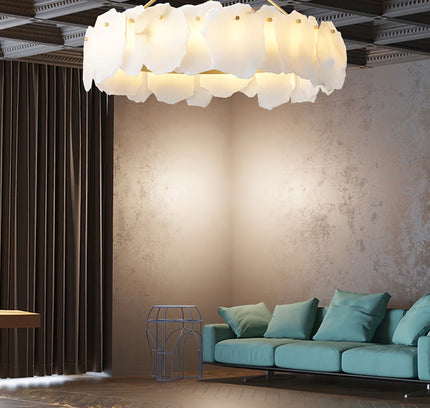 Chandelier BURTON by Rodesigne — marble designer chandelier, custom lighting by RODESIGNE