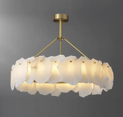 Chandelier BURTON by Rodesigne — marble designer chandelier, custom lighting by RODESIGNE