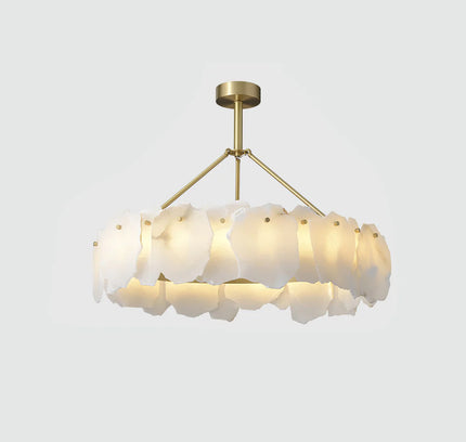 Chandelier BURTON by Rodesigne — marble designer chandelier, custom lighting by RODESIGNE