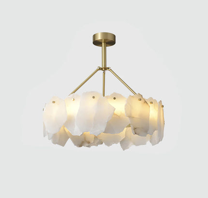 Chandelier BURTON by Rodesigne — marble designer chandelier, custom lighting by RODESIGNE