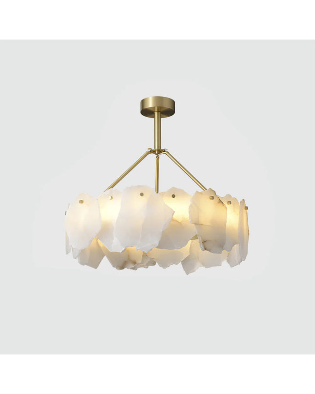 Chandelier BURTON by Rodesigne — marble designer chandelier, custom lighting by RODESIGNE