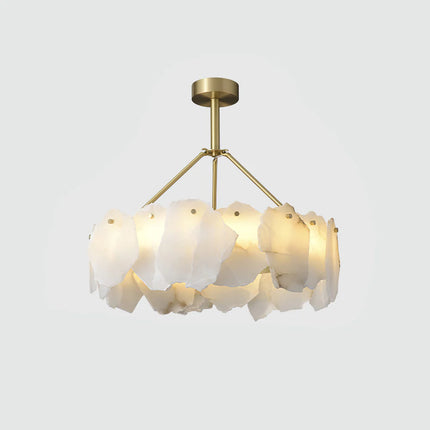 Chandelier BURTON by Rodesigne — marble designer chandelier, custom lighting by RODESIGNE