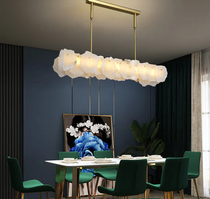 Chandelier BURTON by Rodesigne — marble designer chandelier, custom lighting by RODESIGNE