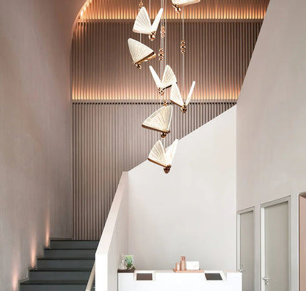Pendant lamp BUTTERFLY by Rodesigne — modern pendant light, custom designer lighting by RODESIGNE