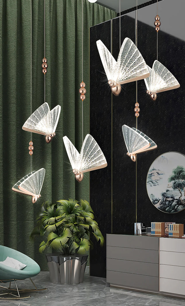 Pendant lamp BUTTERFLY by Rodesigne