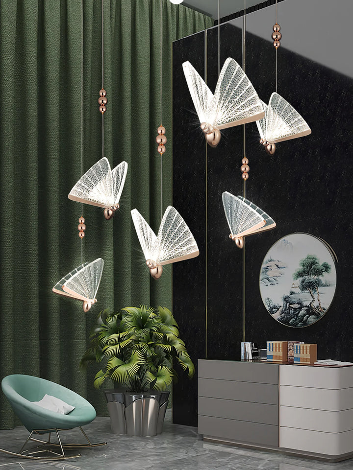 Pendant lamp BUTTERFLY by Rodesigne