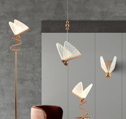 Pendant lamp BUTTERFLY by Rodesigne — modern pendant light, custom designer lighting by RODESIGNE