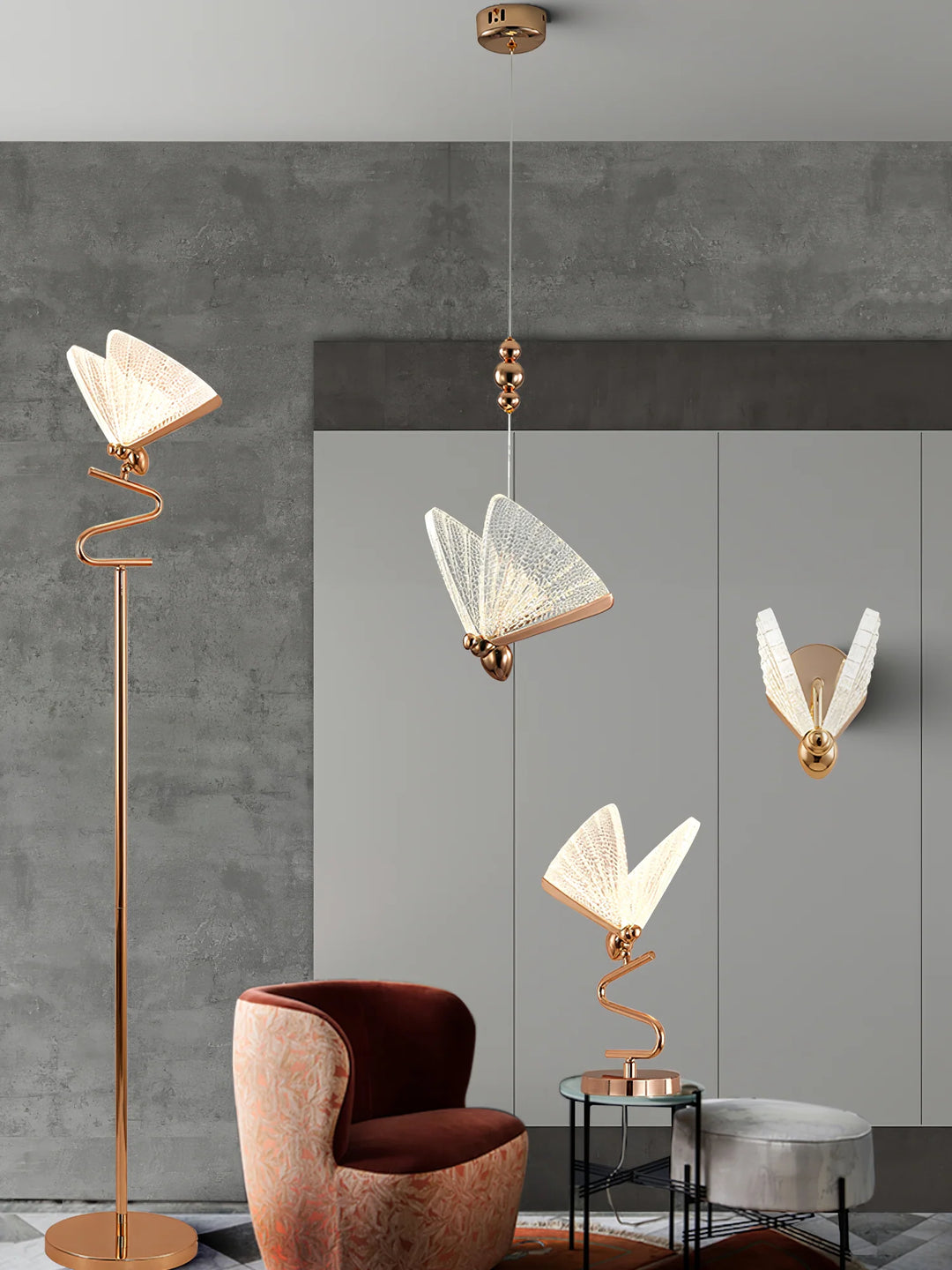 Pendant lamp BUTTERFLY by Rodesigne