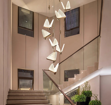 Pendant lamp BUTTERFLY by Rodesigne — modern pendant light, custom designer lighting by RODESIGNE